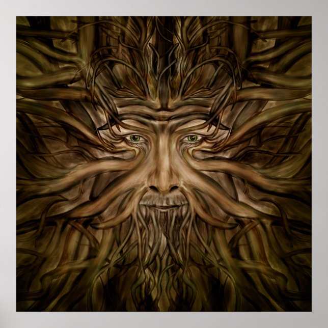 Poster L'homme vert (Devant)