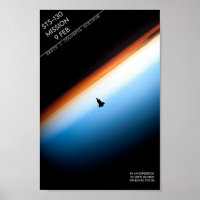 L'horizon coloré de la Terre depuis l'ISS