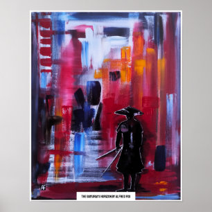 Poster L'Horizon du Samouraï Peinture par Alfred Fox