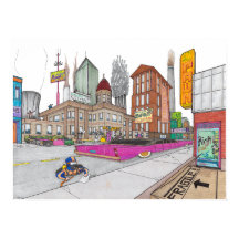 L'hôtel de ville de Voltz en perspective