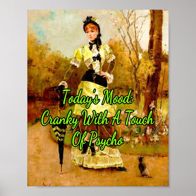 Poster L'humeur d'aujourd'hui : La Parisienne par Alfred  (Devant)