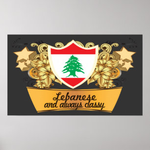 Poster Libanais chic