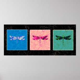 Poster Libellules