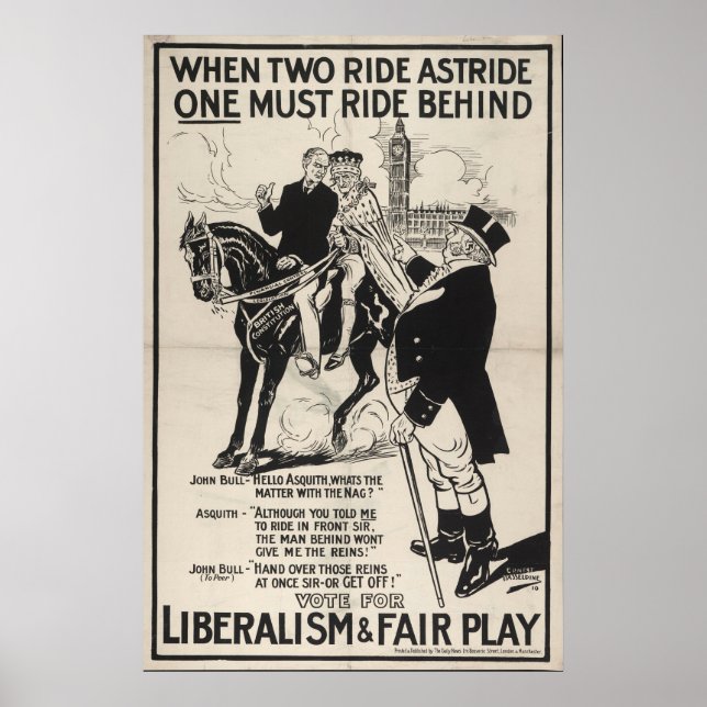 Poster Libéralisme et équité (Devant)