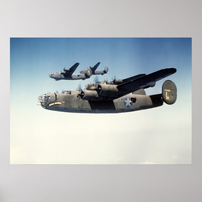 Poster Libérateurs B-24 (Devant)