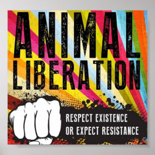 Poster Libération animale