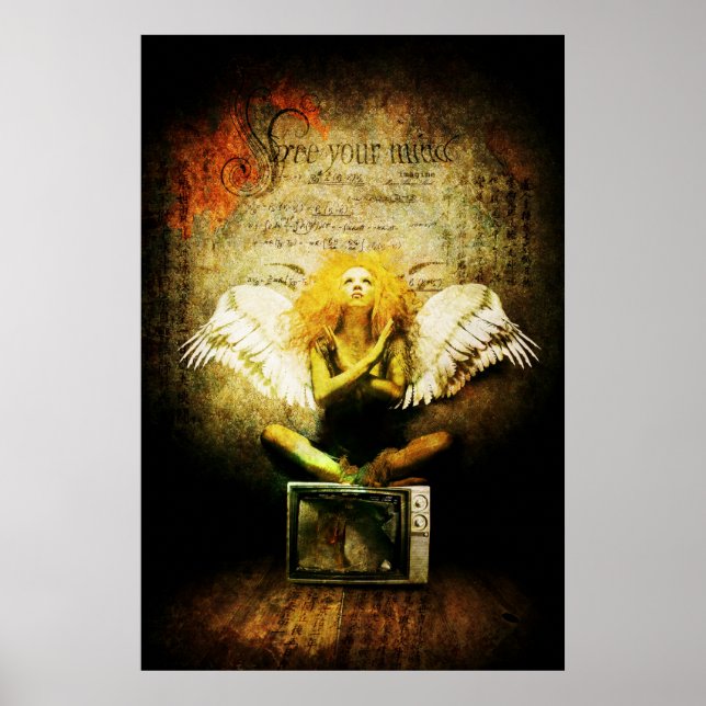 Poster libère ton esprit (Devant)