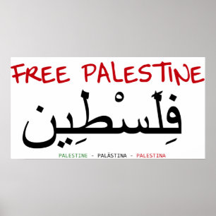 Poster Libérer la Palestine