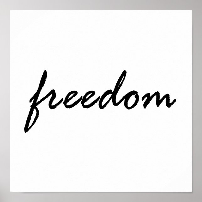 Poster Liberté (Devant)