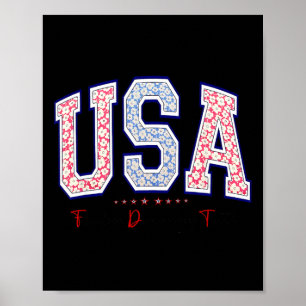 Poster Liberté Démocratie Vérité États-Unis Anti-trump 4 