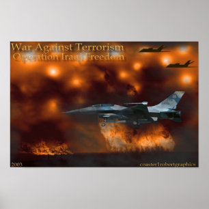 Poster Liberté d'Irakien d'opération