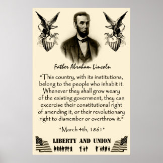 Poster Liberté Et Union