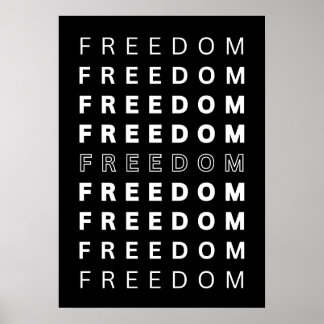 Poster LIBERTÉ. Inspiration