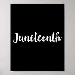Poster Liberté Jour de l'Indépendance Emancipation Tee