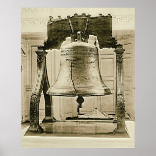 Poster Liberty Bell à Independence Hall 1901