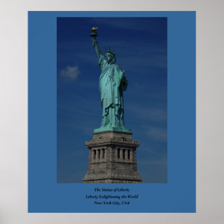 Poster Liberty Enlightening the World - Statue de la Libe