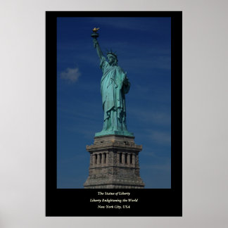 Poster Liberty Enlightening the World - Statue de la Libe