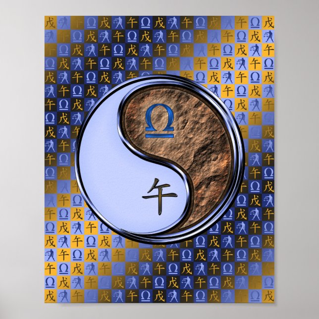 Poster Libra & Earth Horse (Devant)