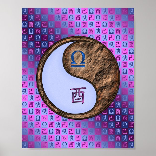 Poster Libra & Earth Rooster (Devant)