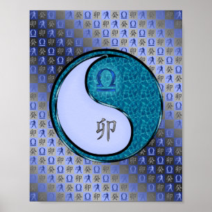Poster Libra & Water Rabbit