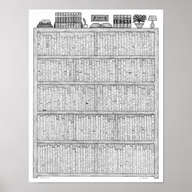 Poster Librairie n° 8 (Devant)