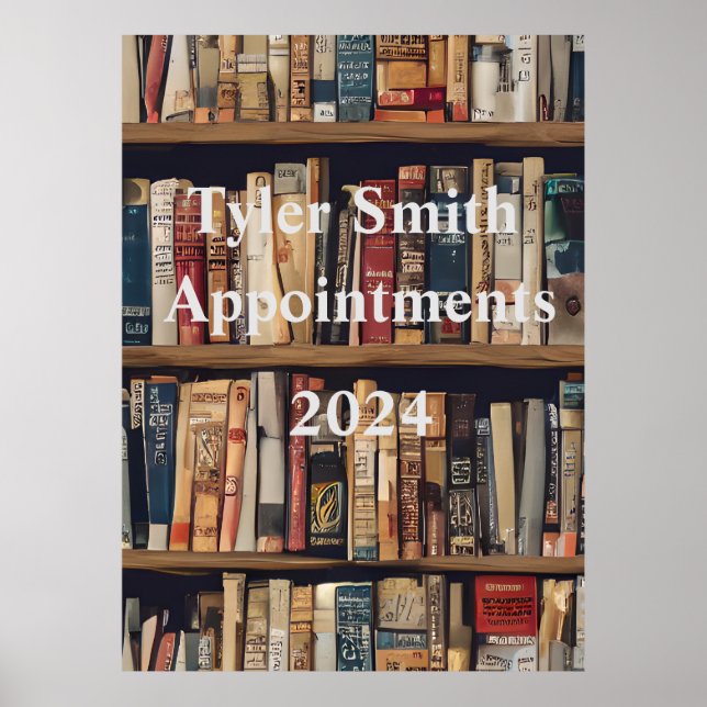 Poster Librairie Rendez-vous quotidiennement (Devant)