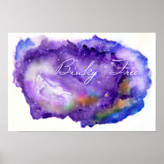 Poster Libre binaire