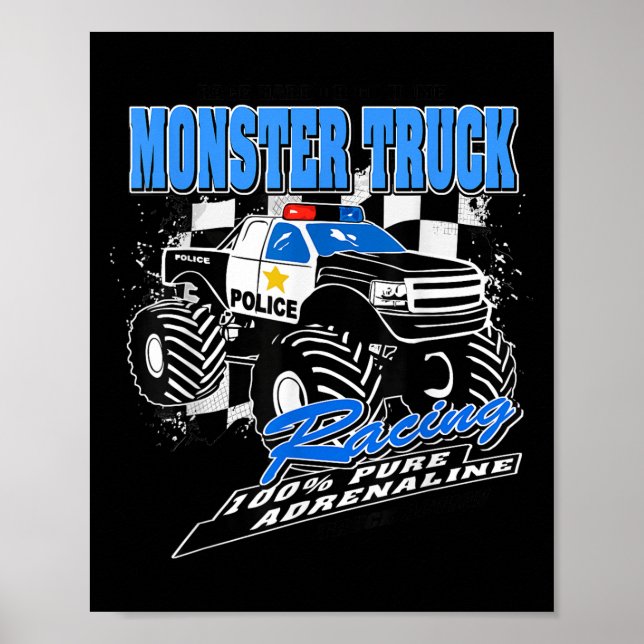 Poster Lice Monster Truck  (Devant)