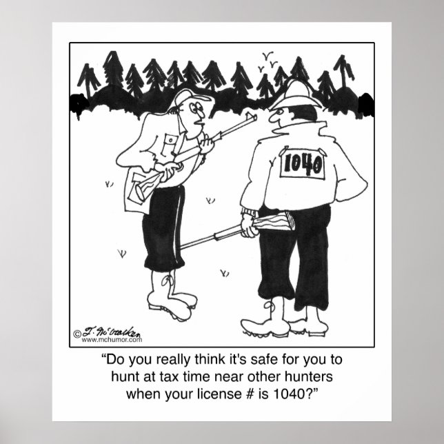 Poster Licence de chasse 1040 (Devant)