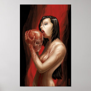 Poster Licking Skuls