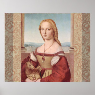 Poster Licorne et la Dame
