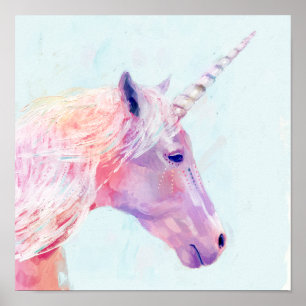 Poster Licorne mystique