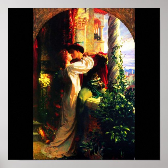 Poster-Liebe Art-Frank Bernard Dicksee Poster (Vorne)