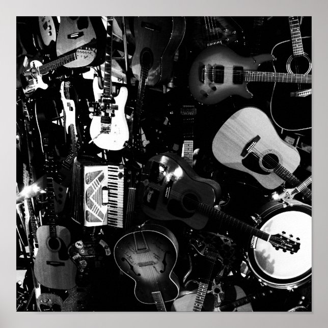 Poster-Liebe der Kunstgitarren Poster (Vorne)
