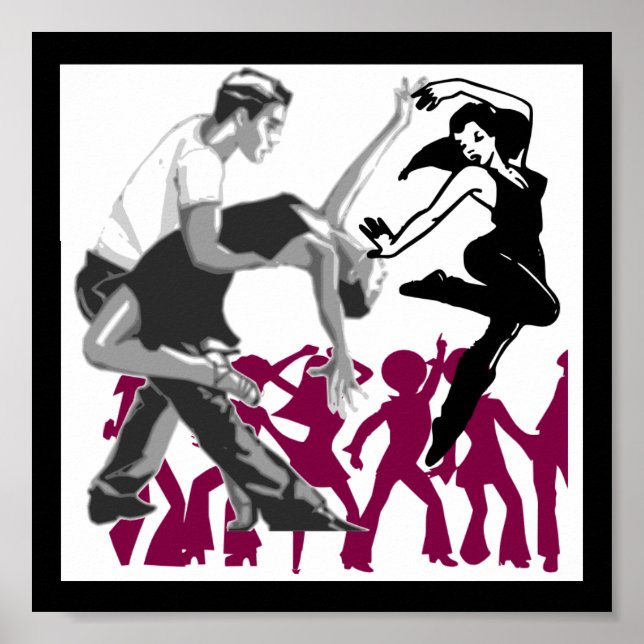 Poster-Liebe des Kunsttanzes Poster (Vorne)