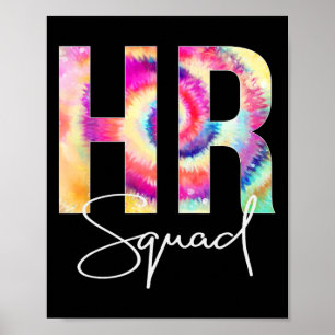 Poster Lien de l'équipe Hr Tie Dye Byck pour l'appréciati