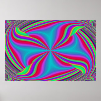 Poster Lieu de démarrage de démarrage abstrait