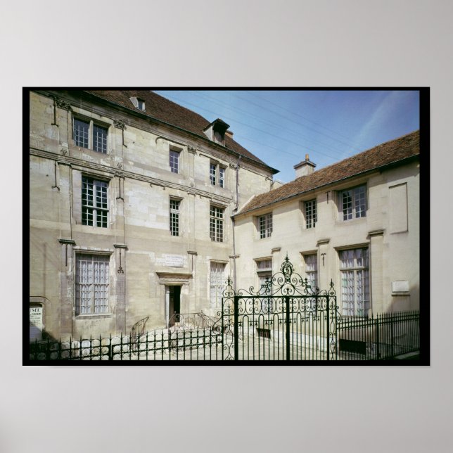 Poster Lieu de naissance de Jean de la Fontaine (Devant)