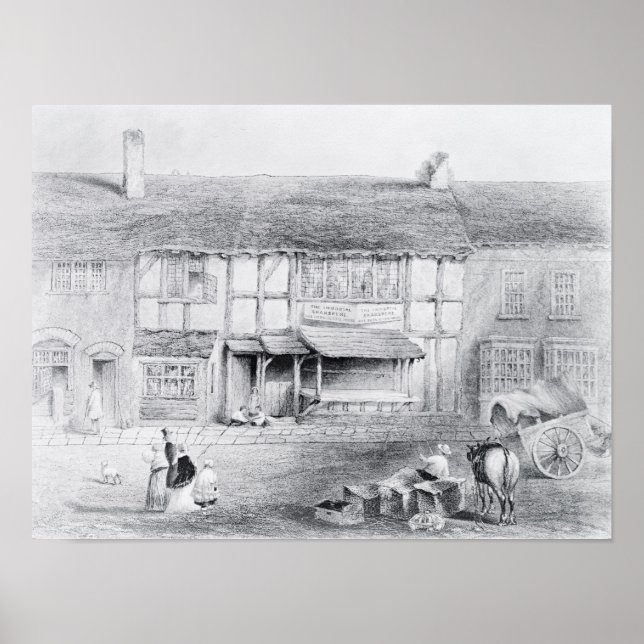 Poster Lieu de naissance de Shakespeare (Devant)