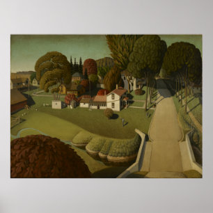 Poster Lieu de naissance d'Herbert Hoover