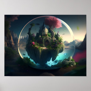 Poster Lieu paisible, Pays des merveilles Poater / Wall A