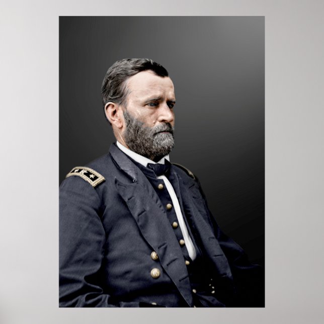 Poster Lieutenant-général Ulysses S. GRANT (Devant)