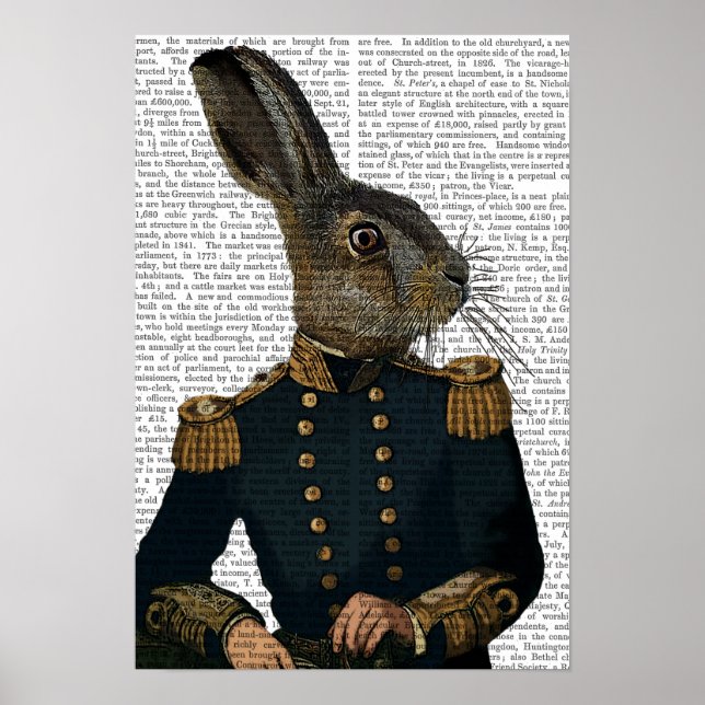Poster Lieutenant Hare (Devant)