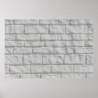 Light gray or white brick wall surface texture bac