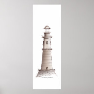 Poster lighthouse art print 18, tony fernandes