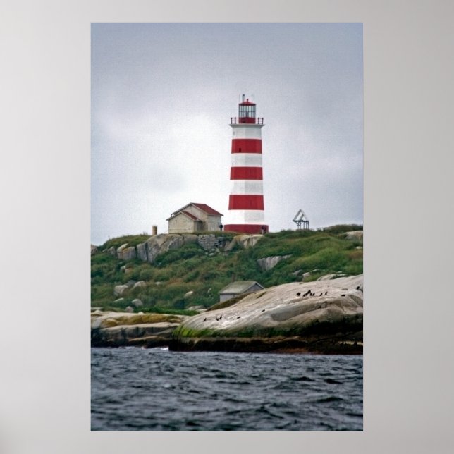 Poster Lighthouse de Sambro (Devant)
