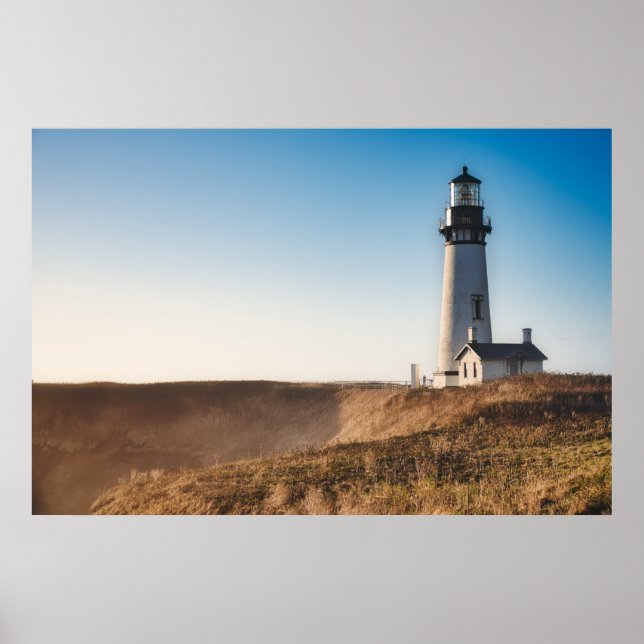 Poster Lighthouses | Yaquina Head Lighthouse (Devant)