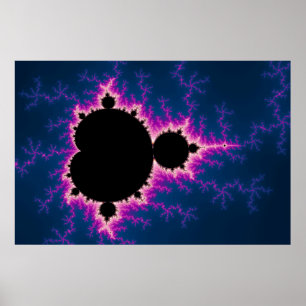 Poster Lightningbrot - Fractal