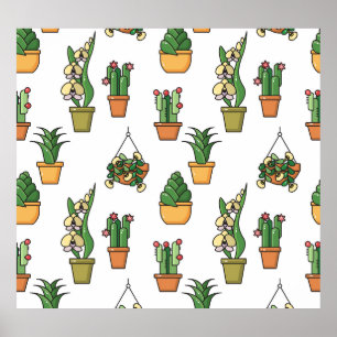 Poster Ligne Art Houlette : Vintage sans fil