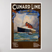 Ligne Cunard - Lusitania